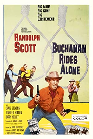Buchanan Rides Alone (1958) starring Randolph Scott on DVD on DVD